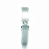 Solitario de oro blanco (18K) con diamante