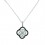 Colgante de plata con circonitas