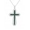 Cruz de plata con circonitas