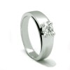 Anillo oro blanco compromiso 