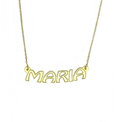 Tu nombre en oro (18 K)