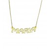 Tu nombre en oro (18 K)