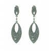 Pendientes de plata con zirconitas