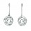 Pendientes de plata con circonitas