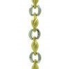 Pulsera de oro blanco y oro amarillo (18K)