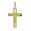 Cruz de oro amarillo (18K)