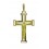 Cruz de oro amarillo (18K)