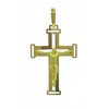 Cruz de oro amarillo (18K)