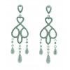 Pendientes de plata con zirconitas