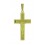 Cruz de oro amarillo (18K)