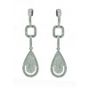 Pendientes con diamantes