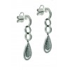 Pendientes con diamantes
