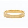 Alianza de oro para boda
