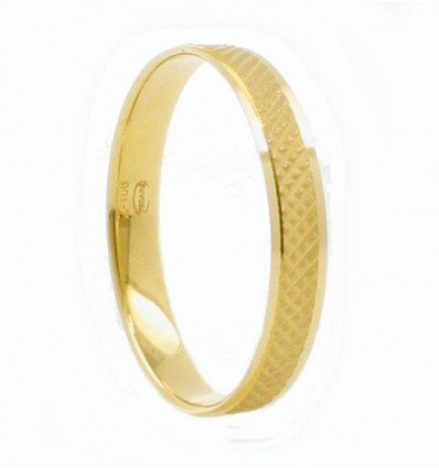 Alianza de oro amarillo (18K)