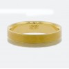 Alianza de oro 18K bicolor