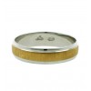 Alianza de oro blanco y oro amarillo (18K)