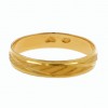 Alianza de oro amarillo (18K)