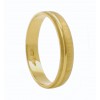 Alianza de oro amarillo (18K)