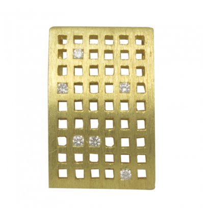 Colgante de oro amarillo (18K) con diamante