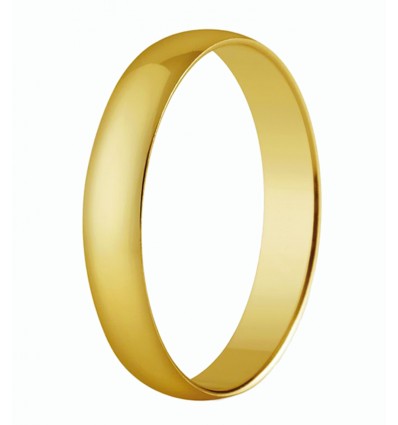 Alianza lisa oro 18k