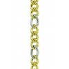 Pulsera de oro blanco y oro amarillo (18K)