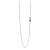 Cadena de oro blanco (18K) modelo forsat