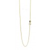 Cadena de oro blanco (18K) modelo forsat