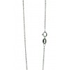 Cadena de oro blanco (18K) modelo forsat