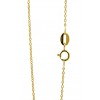 Cadena de oro blanco (18K) modelo forsat