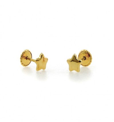 Pendientes de oro amarillo (18K)