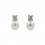 Pendientes de plata con perla cultivada