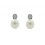 Pendientes de plata con perla cultivada