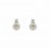 Pendientes de plata con perla natural