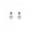 Pendientes de plata con perla natural