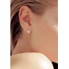 Pendientes de plata con perla natural