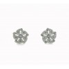 Pendientes de plata con piedras