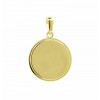 Medalla de oro amarillo (18K) y nácar