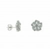 Pendientes de plata con piedras