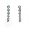 Pendientes de plata con piedras