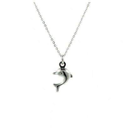 Colgante de oro blanco (18K)