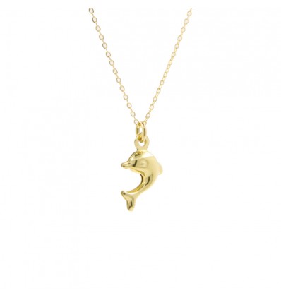 Colgante de oro blanco (18K)