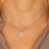 Colgante de plata con cadena