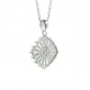 Colgante de plata con cadena
