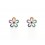 Pendientes de plata con piedras