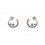 Pendientes de plata con piedras