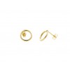 Pendientes de oro amarillo (18K)