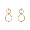 Pendientes de oro amarillo (18K)