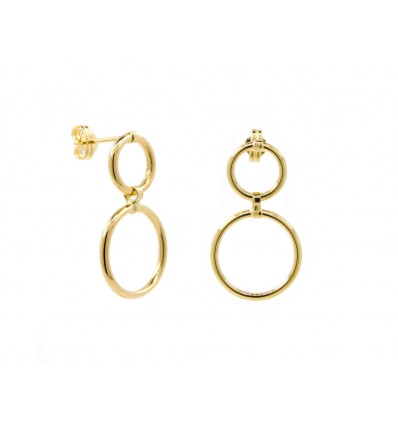 Pendientes de oro amarillo (18K)