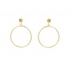 Pendientes de oro amarillo (18K)