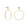 Pendientes de oro amarillo (18K)